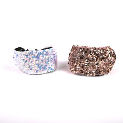 China Fashion Customization Style Color Headbands Designs Flower Flexible Headbands For Women Girls for sale