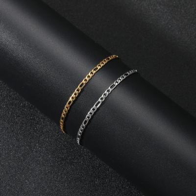 China 2021 OEM FASHIONABLE wholesale men's stainless steel cuban bracelet can give fashion jewelry for party for sale