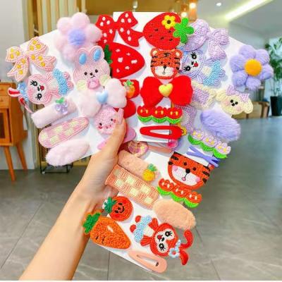 China New Cute Headdress Cartoon Animal Hairpin Accessories Rabbit Shape Bow Multicolor Fancy Hairpin For Girls for sale