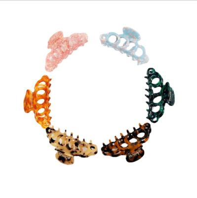 China 2021 Stylish Fashion Fashion Wholesale Colorful Hair Accessories Women Big Hair Claw Korean Hair Claw Clip for sale