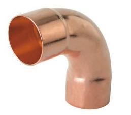 China 90 degree copper long radius elbow C x C, pipe fitting, copper elbow, HVAC/R copper fitting for sale