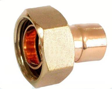 China Copper straight tap connector (copper fitting, HVAC/R parts, ACR  fitting) for sale