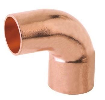 China 90 degree copper long elbow FTG x C (copper fitting, copper elbow, AC fitting) for sale