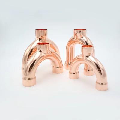 China Copper Tee open (copper U bend, copper fitting, air conditioning parts, HVAC/R fitting) for sale