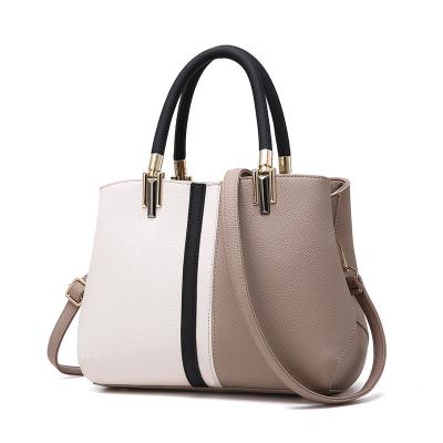 China Fashion Hot Selling Puzzles Pattern Women Handbag Large Capacity Shoulder Bags For Female 2022 Casual Totes PU Leather Messenger Bag for sale