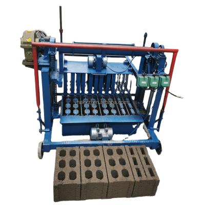 China Hotels China - Made Movable Electric Lifting Non - Burning Concrete Brick Machine for sale