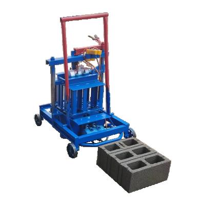 China HOT SALE Uganda, mobile concrete hollow brick hotels machine for sale