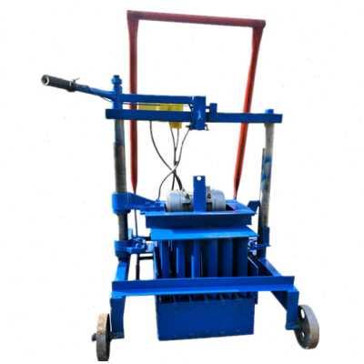 China Cheap And Easy To Operate Small Mobile Non - Burning Cement Brick Machine for sale