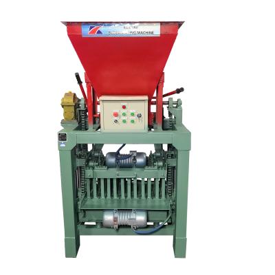 China Factory Semi - Automatic Reducer Raising Non - Burning Hollow Brick Machine for sale