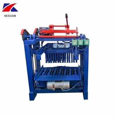 China Building Materials Store MADE IN CHINA Small Cement Hollow Brick Machine Paving Brick Block Machine for sale