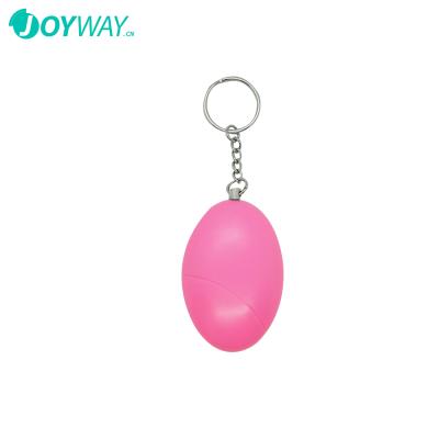 China Free Shipping Egg Shape Self Defense Alarm Girl Women Safety Protect Loud Key Chain Scream Alarm Personal Security Vigilant 22*72*42mm/pc for sale