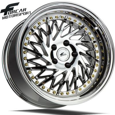 China A356 T6061 Aluminum Casting Aftermarket Forged Aluminum Alloy Wheels for sale