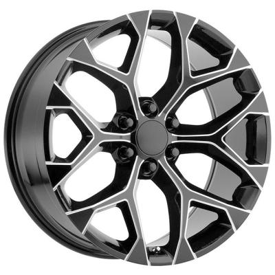 China A356 Aluminum & A356.2 American car 20 22 24 26 inch PCD6*139.7 reproduction alloy wheels for sale for sale