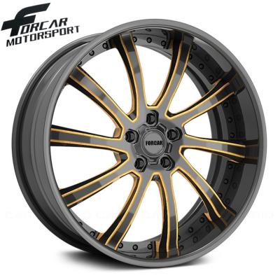 China New Aluminum Aluminum With Custom T6061 Rims 18-24 Inch Forged Wheels 5*112/114.3 Wheels for sale