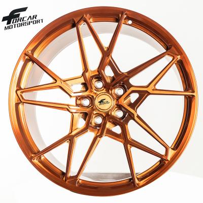 China High quality T6061-T6 forged 16-26 inch monoblock car wheel OEM design alloy rims for sale