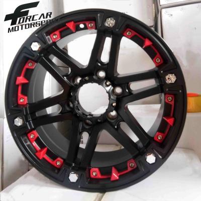 China FORCAR 20*12 Inch New Design 4X4 Aluminum Sport Wheels Aluminum Car Alloy Wheels With 5/6 Holes for sale