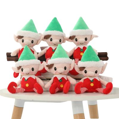 China Handmade Custom Cute Christmas Elf, Plush Toy Ornament for sale