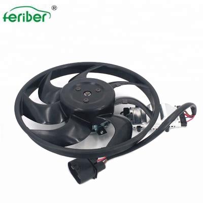 China High quality radiator condenser car fan FOR Q7 Touareg Cayenne, OEM standard size 455F 7L0959455G 7L0959455F 7L0 959 for sale