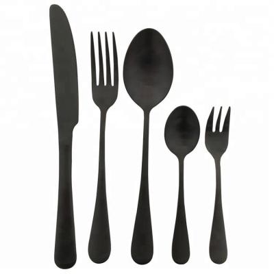 China Viable Wholesale Gold Stainless Steel Dinnerware Amazon Kitchenware Custom Dinner Set Cutlery Set for sale