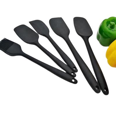 China Stocked 2018 Amazon Success Kitchen Tools Baking Restaurant Tools Silicone Spatula Set for sale