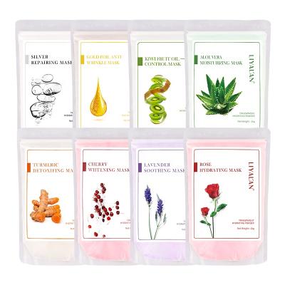 China Sale 1KG Rose Aloe Face Care Natural Best Moisturizer Moisturizer Organic Jellymask Face Moisturizer Jelly Mask Powder Beauty for sale