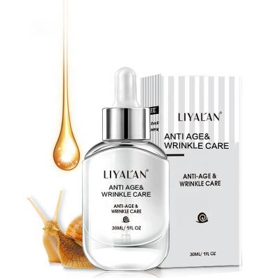 China Collagen Anti-Aging Snail Serum Anti-Puffiness Anti-Puffiness Private Label Moisturizer Facial Repair Whitening Face Serum for sale