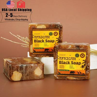 China Basic Cleansing Basic Cleansing Organic Raw Private Label African Black Anti Acne Repair Bath Soaps Wholesale Soap For Body And Face for sale