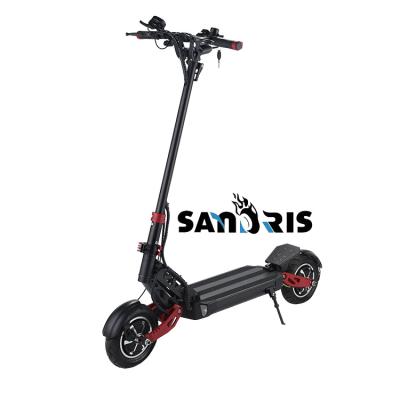 China Best Sandris VDM 10 Unisex Long Dual Range 2400w Motor 2400w Electric Mobility Scooters Fast Adult Folding Foldable Scooter for sale