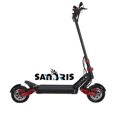 China Sandris long range scooter 2400w motor 2000w adults vdm-10 e electric scooter unisex fat double tire vdm-10 e scooter for sale