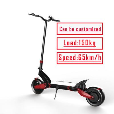 China Factory Wholesale Unisex Adult Foldable Double Motor 2 Wheel Long Range T10-DDM 85km/h Electric Scooter for sale