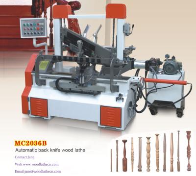 China Full automatic back knife wood lathe MC2036B for sale