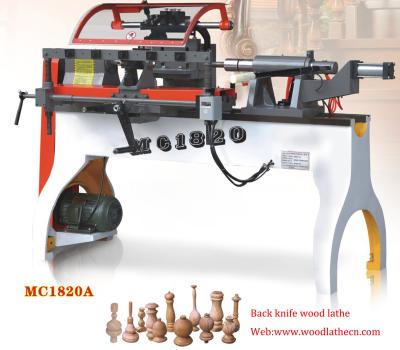 China MC1820A Manual Back knife wood lathe machine for sale