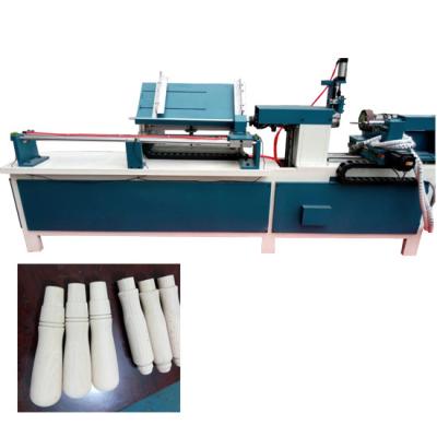 China Profile knives wooden handle wooden beads making machine full automatic cnc wood turning lathe machine CNC-T for sale