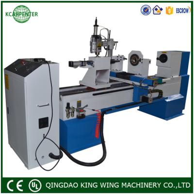 China KC1530-S CNC wood lathe with router head for sale