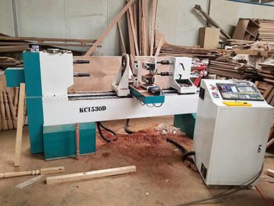 China KC1530-D baseball bat making machine for sale