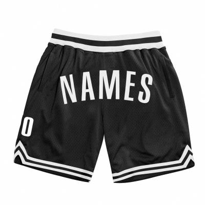 China Anti-wrinkle Elastic Waist Mesh Shorts For Men Custom High Quality Screen Printing Men Basketball Shorts for sale