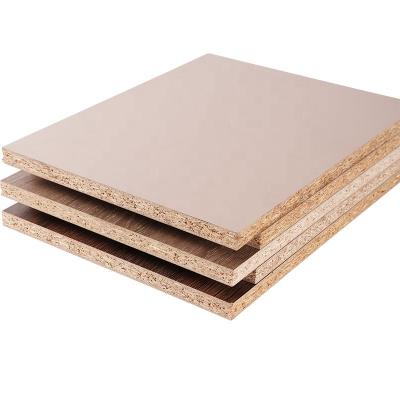 China Modern Top Selling Pressed Melamine Paper Particle Board 21Mm Melamine Chipboard for sale