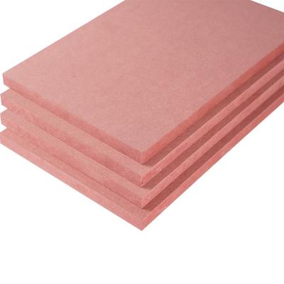 China Moisture Proof Top Selling Green Or Red Single Color 1220*2440*12Mm MDF Board for sale