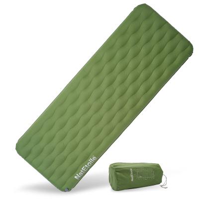 China Ultralight Inflatable Sleep Pad Mat Airness For Camping And Hiking Camping Mat With Thicher TPU Fabric 200*75*16cm for sale