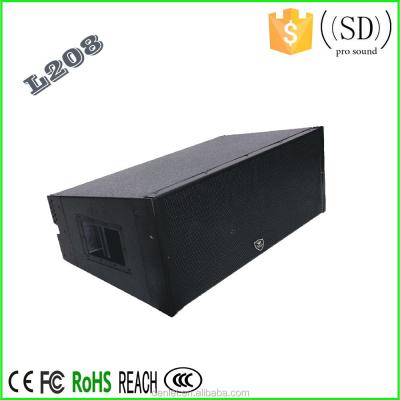 China 2015 Hot Sale 8 Inch Passive Two Way Dual Line Array Speakers L208 L208 for sale