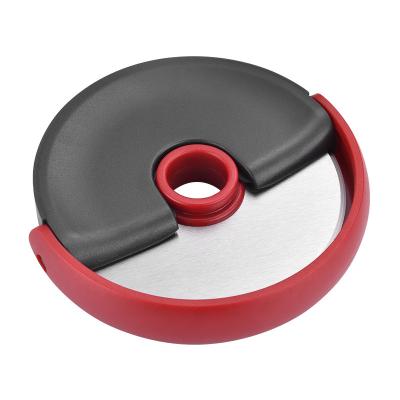 China Viable New Arrival Hot Sale Pizza Cutter Promotional Round Roll Cake Cutter With Handle for sale