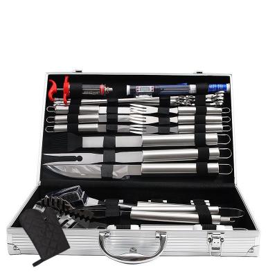 China Easily Cleaned Grill Gift Stainless Steel BBQ Accessories Set Tool BBQ Set Tools For Outdoor Backyard Camping for sale