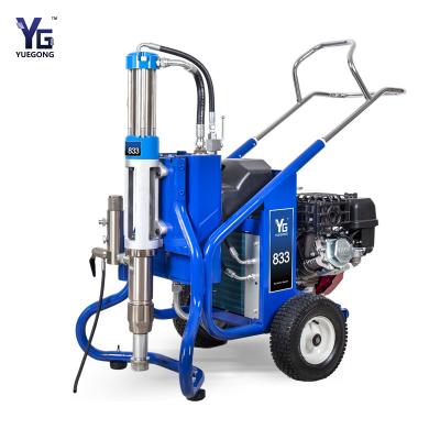 China High Pressure Airless Putty Spray Machine Gasoline Driven Power 7500W 13HP for sale