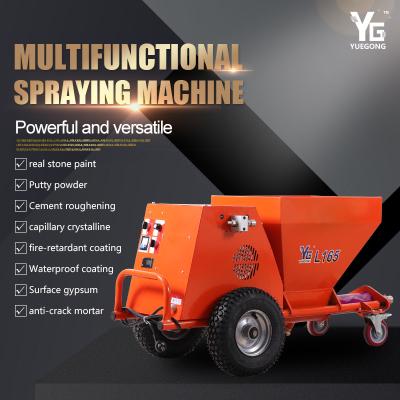 China L165 Anti Crack Mortar Spraying Machine 3KW Natural Stone Coating Spray Machine for sale