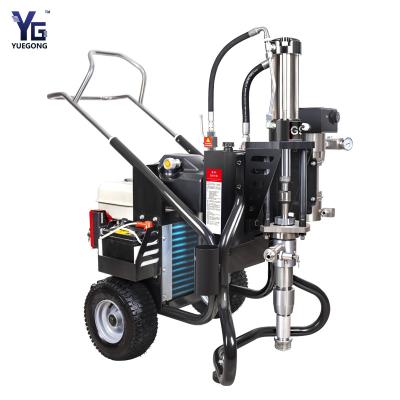 China Oil Based Waterproof Coating Spray Machine 13HP 7.5KW High Pressure Spray Paint Machine for sale