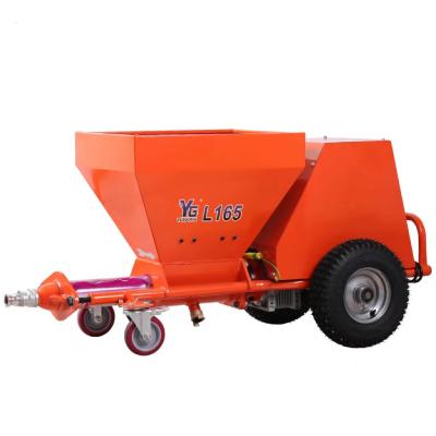 China Fire Retardant Cement Mortar Spray Machine 12L/Min Exterior Wall Paint Sprayer for sale