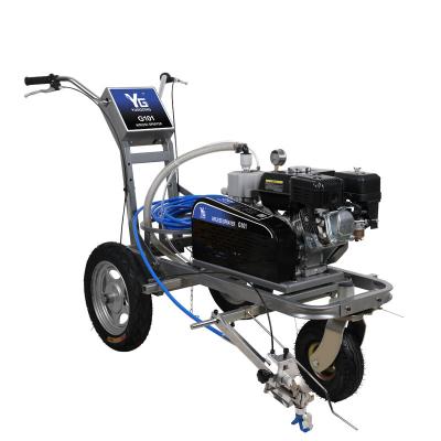 China CE Hydraulic Road Line Marking Spray Machine Cold Liquid Airless Line Striper 22MPa for sale