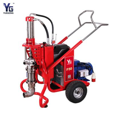 China Hydraulic Cement Mortar Spray Machine 380v 7.5kw Fire Retardant Coating Spray Machine for sale