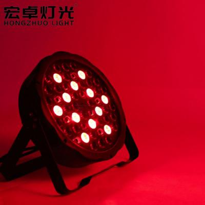 China Theme Park 54 Led Par Light Plastic RGBw Full Color LED Stage Lights Led 54 x 3 DJ Light Equipment for sale