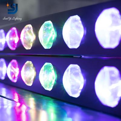 China Popular full color led hotel light 6*40w rgbw beam strobe light guide driver-beam moving head light for sale